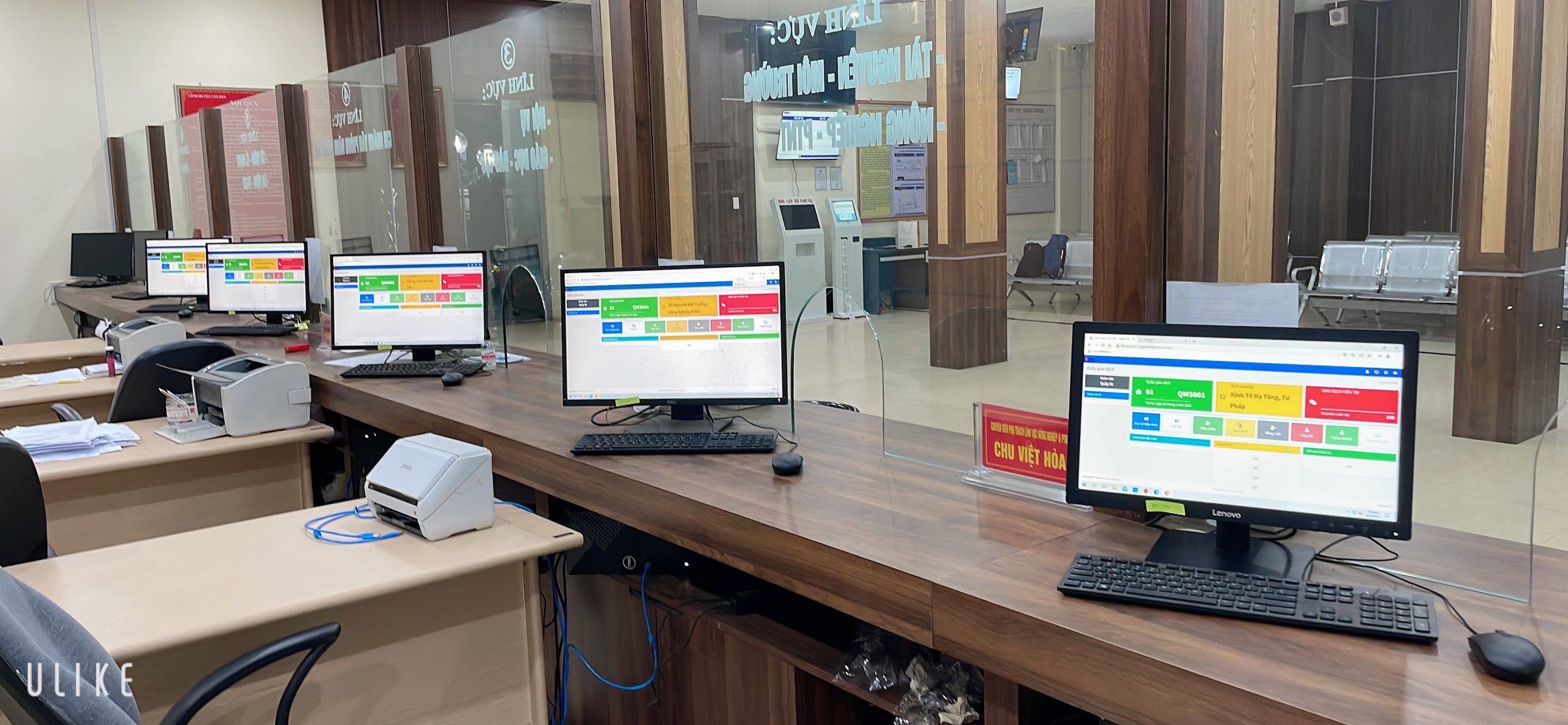 Hệ thống lấy số tự động uQMS huyện Văn Bàn, Lào Cai